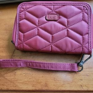 Lug Rodeo Wallet Rosewood Red